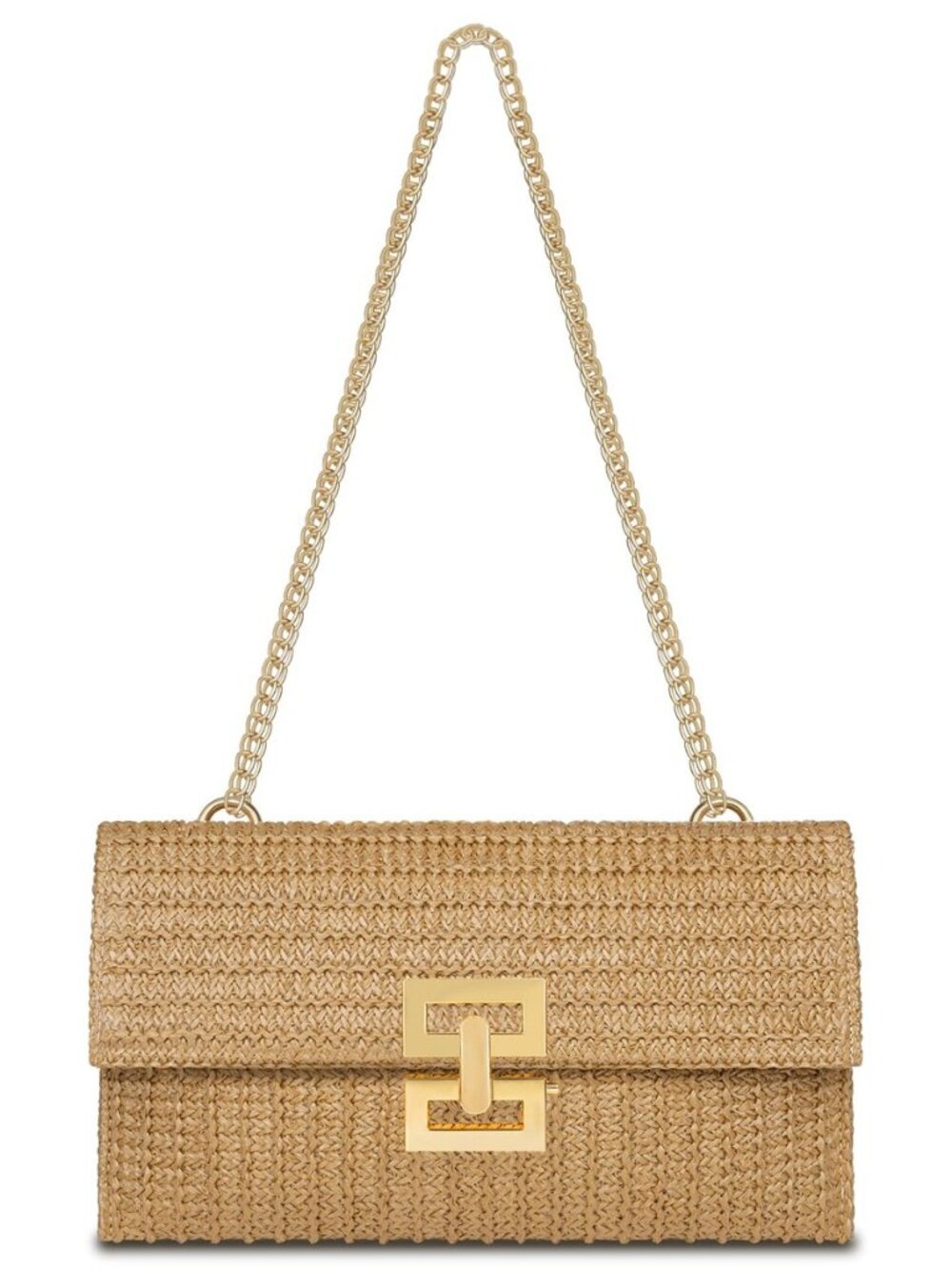 Straw Clutch Purse for Women Designer Evening Handbag Summer Beach Shoulder